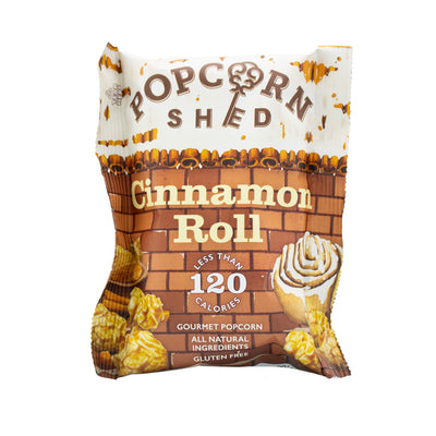 Cinnamon Roll Popcorn Snack Packs - Popcorn Shed
