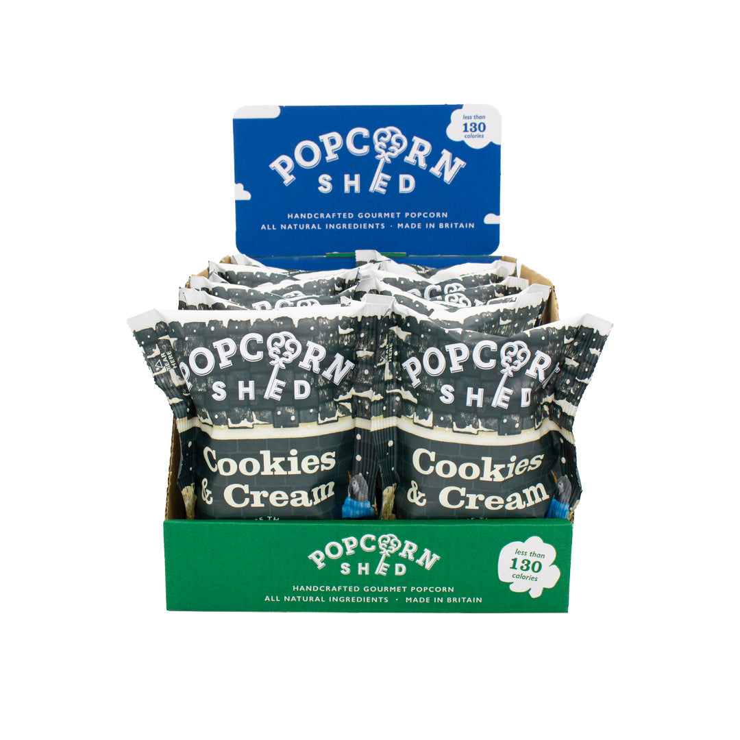Cookies and Cream Popcorn Snack Packs - Popcorn Shed