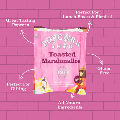 Toasted Marshmallow Popcorn Snack Pack - Popcorn Shed