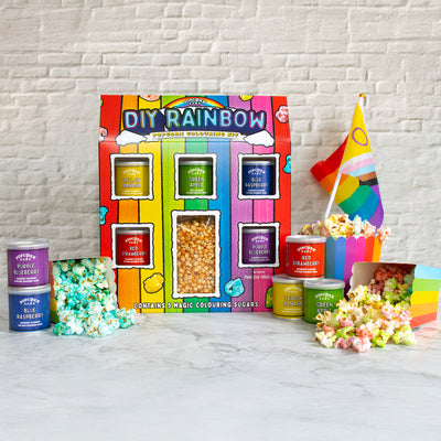 Rainbow DIY Rainbow Popcorn Colouring Kit - Popcorn Shed