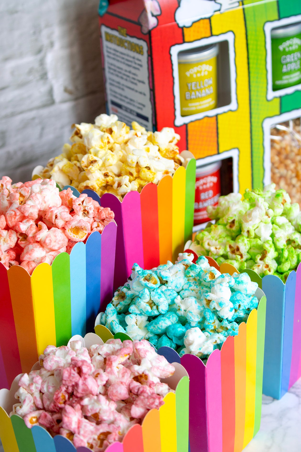 NEW DIY RAINBOW POPCORN KIT