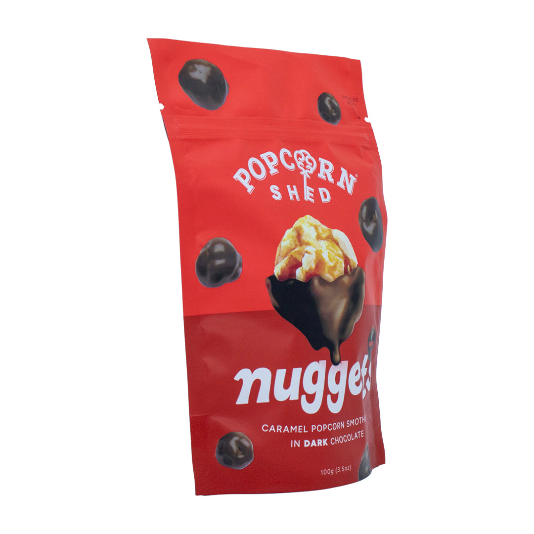 Dark Chocolate Popcorn Nuggets - Popcorn Shed