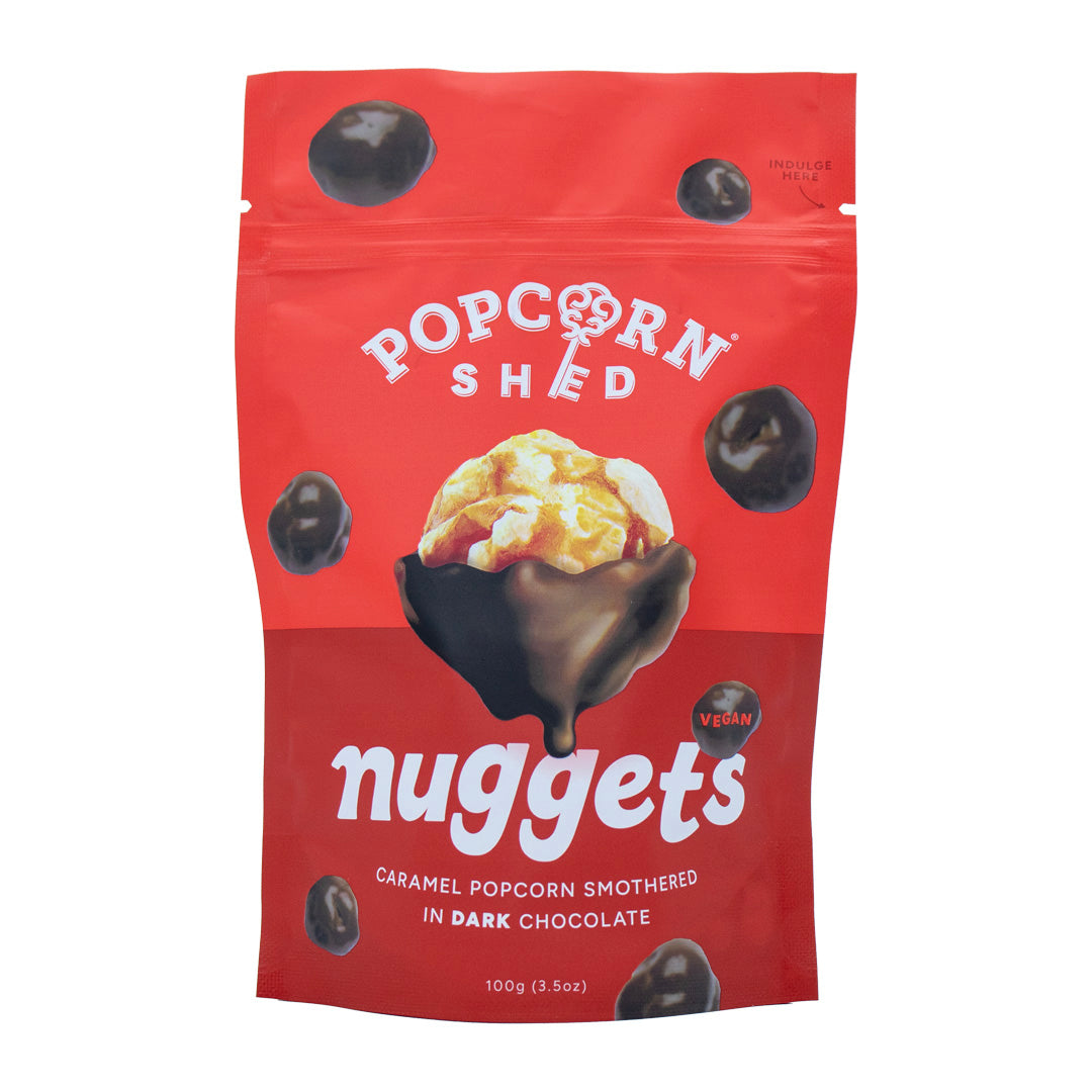 Dark Chocolate Popcorn Nuggets - Popcorn Shed