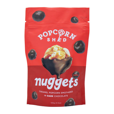 Dark Chocolate Popcorn Nuggets - Popcorn Shed