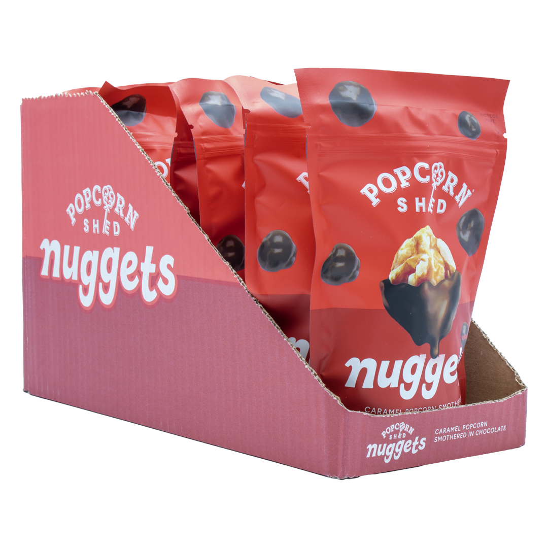 Dark Chocolate Popcorn Nuggets - Popcorn Shed