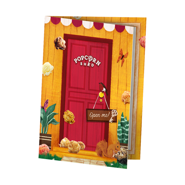 Gift Postcard - Popcorn Shed