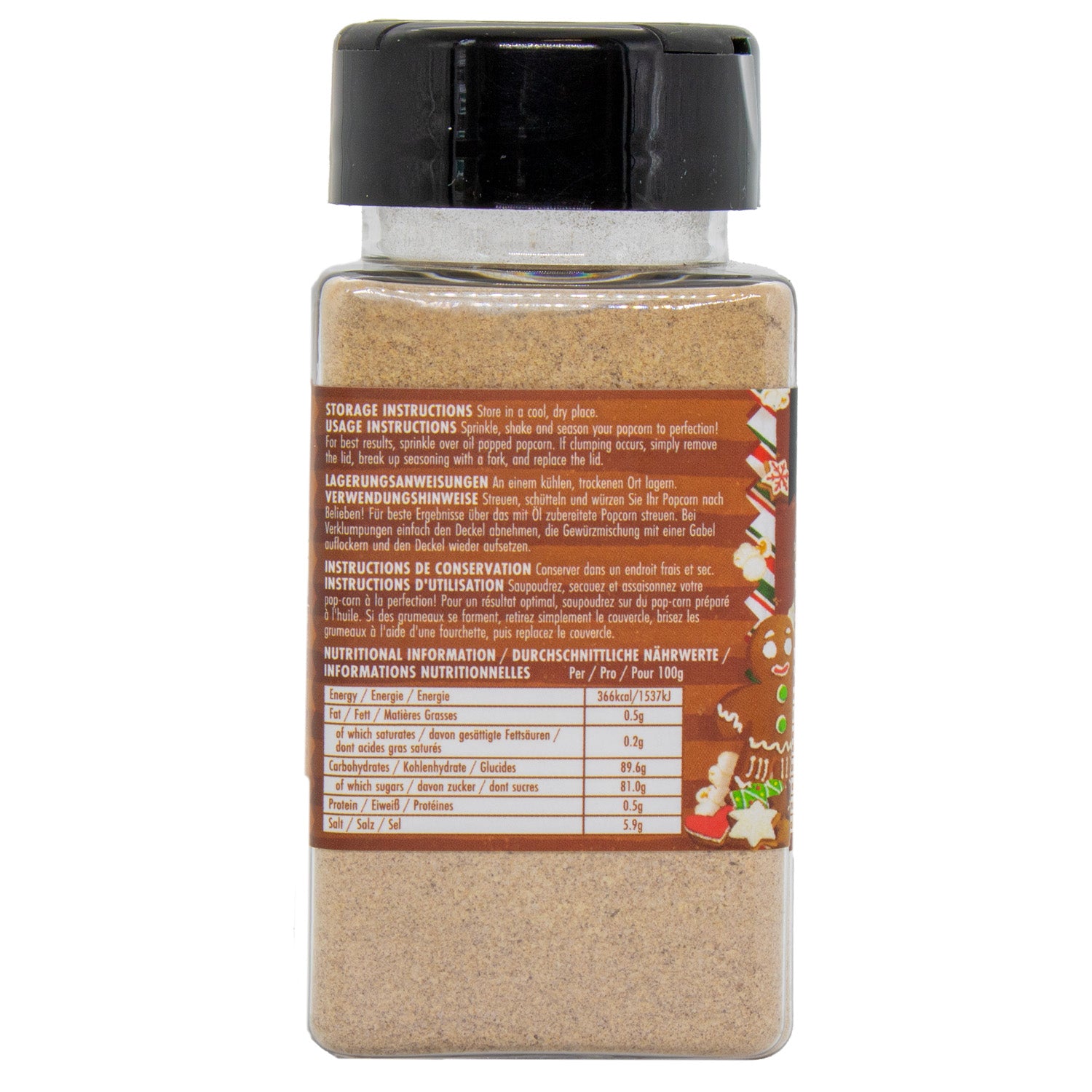 Spiced Gingerbread Popcorn Seasoning