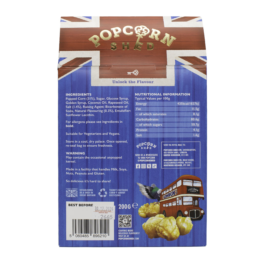 Butterscotch Popcorn Grand Shed