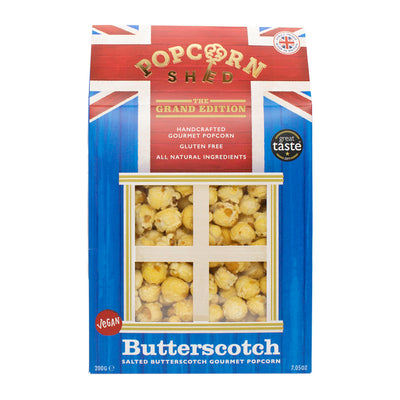 Butterscotch Popcorn Grand Shed