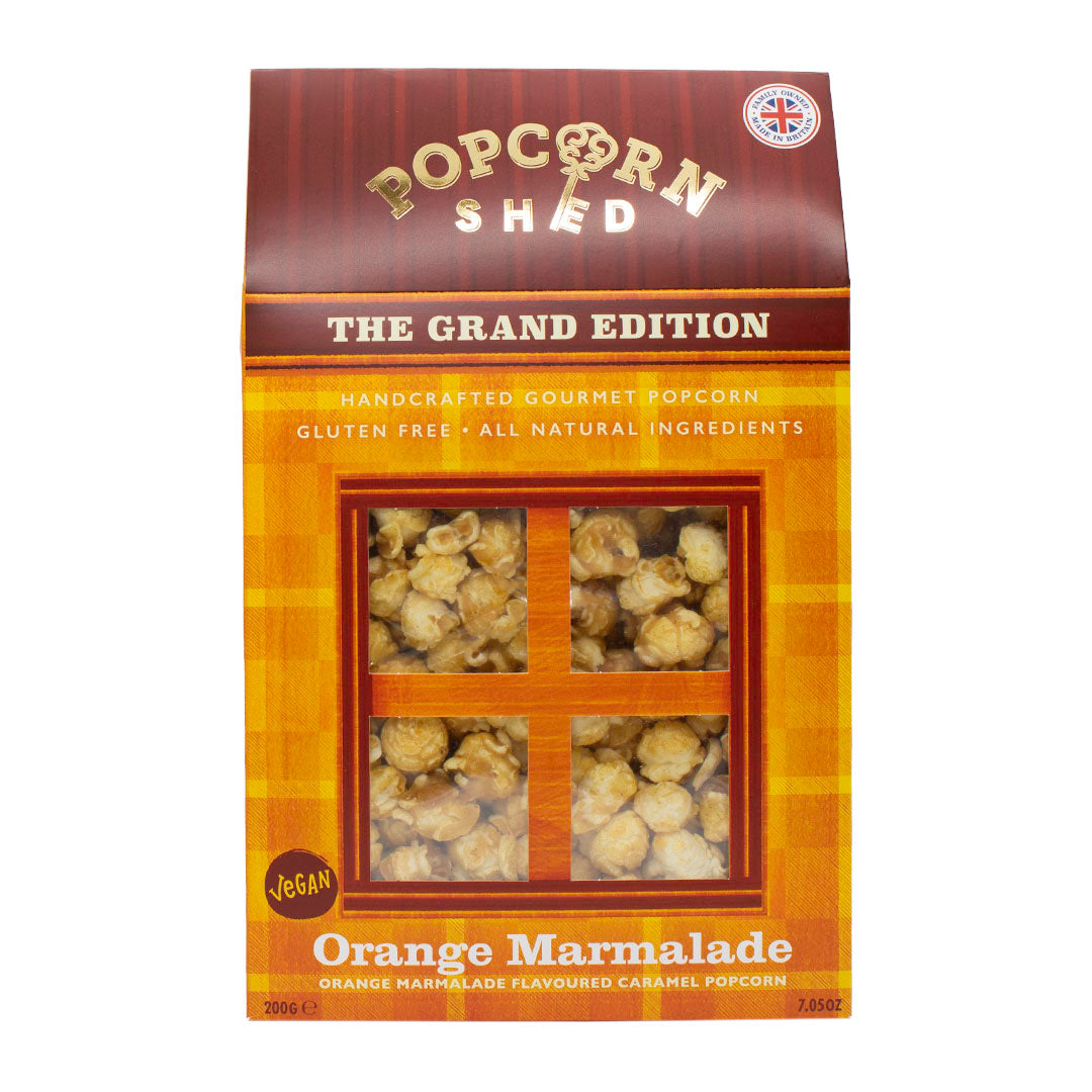 Orange Marmalade Popcorn Grand Shed
