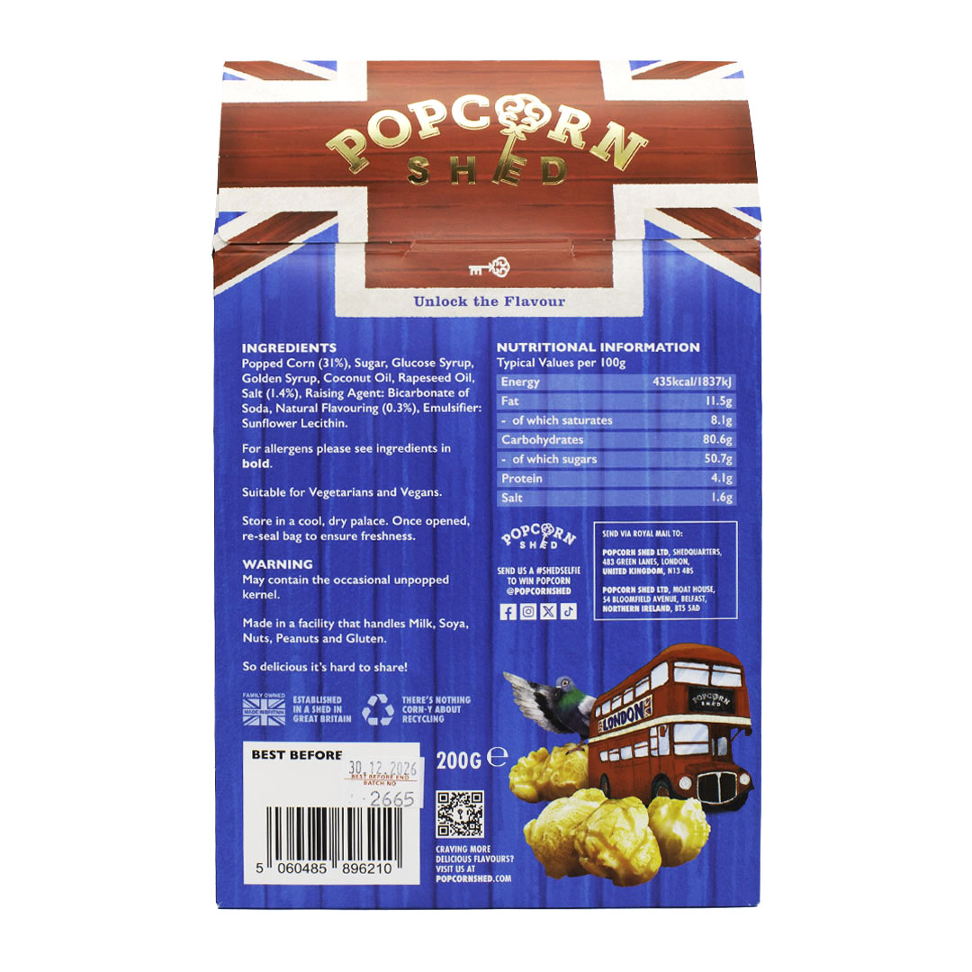 Butterscotch Popcorn Grand Edition Shed | 200g