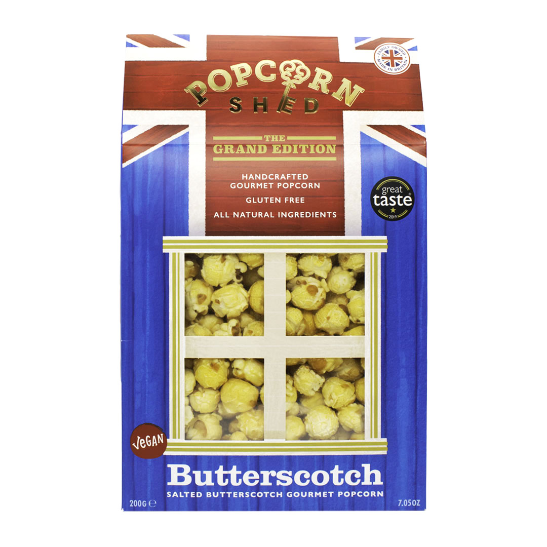 Butterscotch Popcorn Grand Edition Shed | 200g