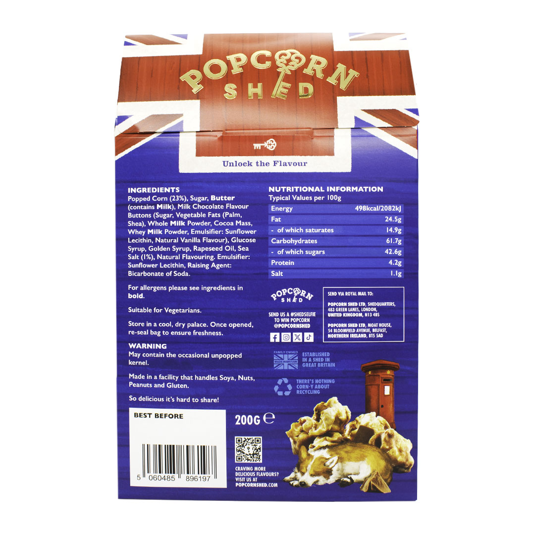 Salted Caramel Popcorn Grand Edition Shed | 200g
