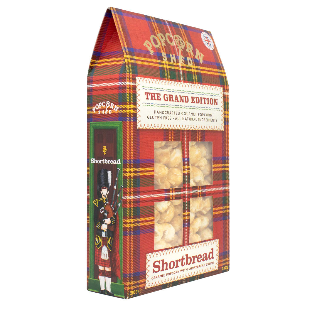 Shortbread Gourmet Popcorn Grand Shed 200g