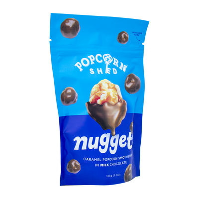 Milk Chocolate Popcorn Nuggets - Popcorn Shed