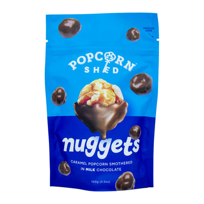Milk Chocolate Popcorn Nuggets - Popcorn Shed