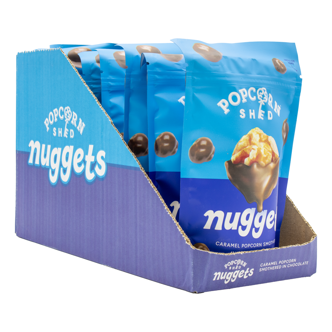 Milk Chocolate Popcorn Nuggets - Popcorn Shed