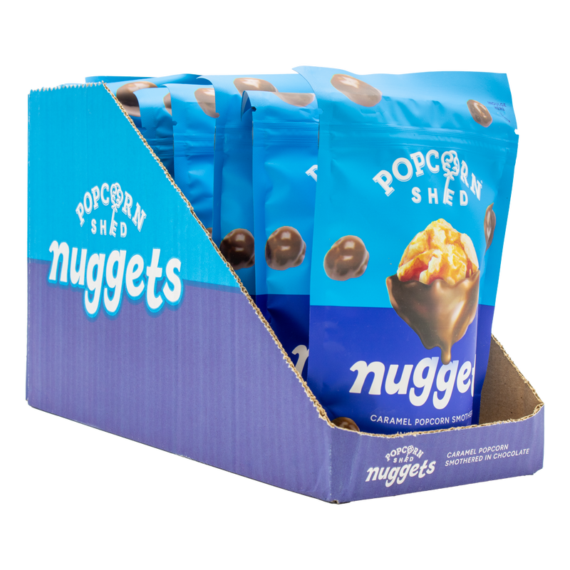 Milk Chocolate Popcorn Nuggets - Popcorn Shed