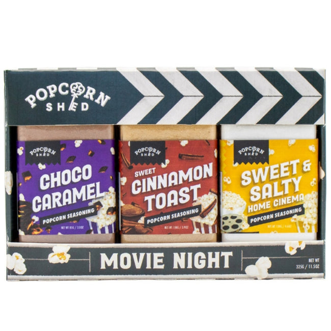 Popcorn Seasoning Movie Night Bundle 3 Pack - Popcorn Shed