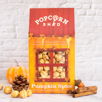 Pumpkin Spice Popcorn Shed - Popcorn Shed