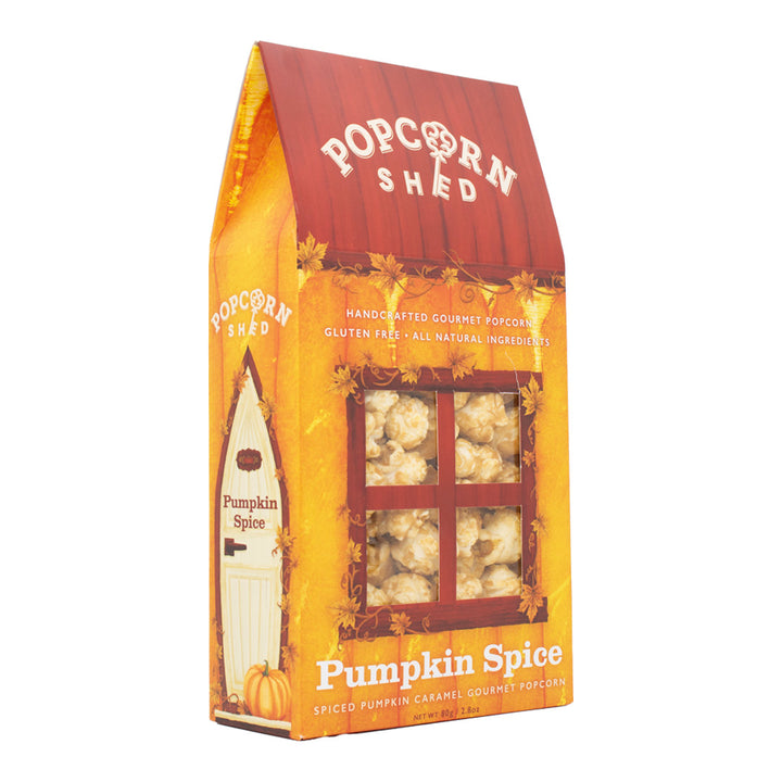 Pumpkin Spice gourmet popcorn Shed