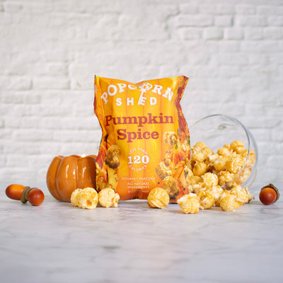 Pumpkin Spice Popcorn Snack Packs | 16 Pack