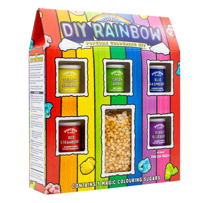 Rainbow DIY Rainbow Popcorn Colouring Kit - Popcorn Shed