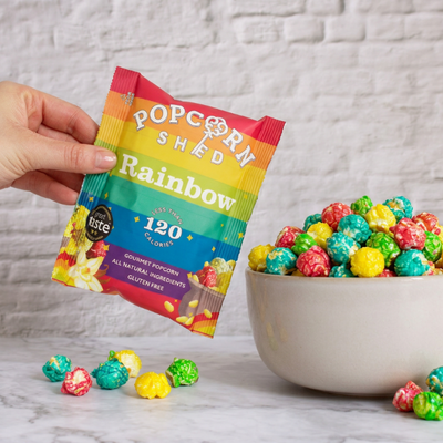 Rainbow Popcorn Snack Packs | 16 Pack - Popcorn Shed