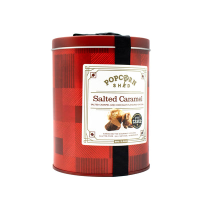 Salted Caramel Popcorn Mini Gift Tin - Popcorn Shed