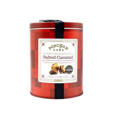 Salted Caramel Popcorn Mini Gift Tin - Popcorn Shed