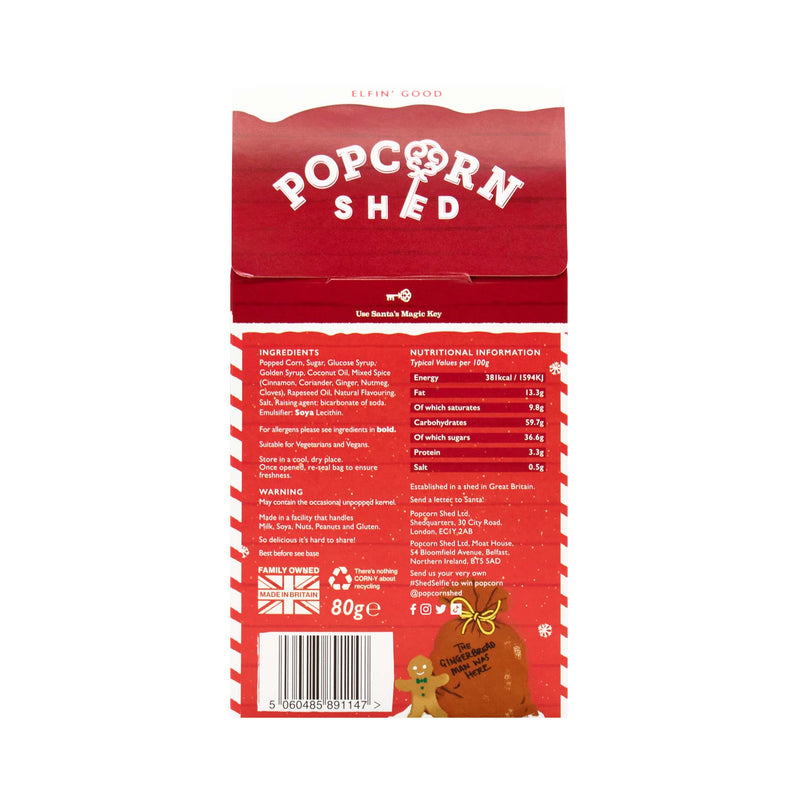 Christmas Pudding Popcorn Shed - Popcorn Shed