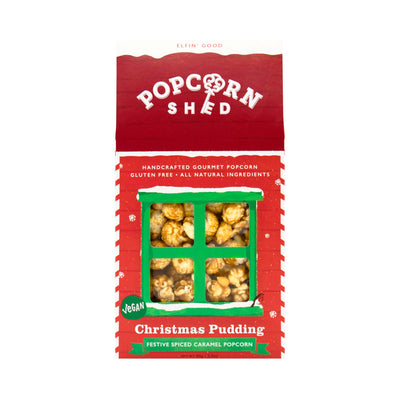 Christmas Pudding Popcorn Shed - Popcorn Shed
