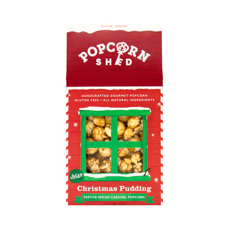 Christmas Pudding Popcorn Shed - Popcorn Shed