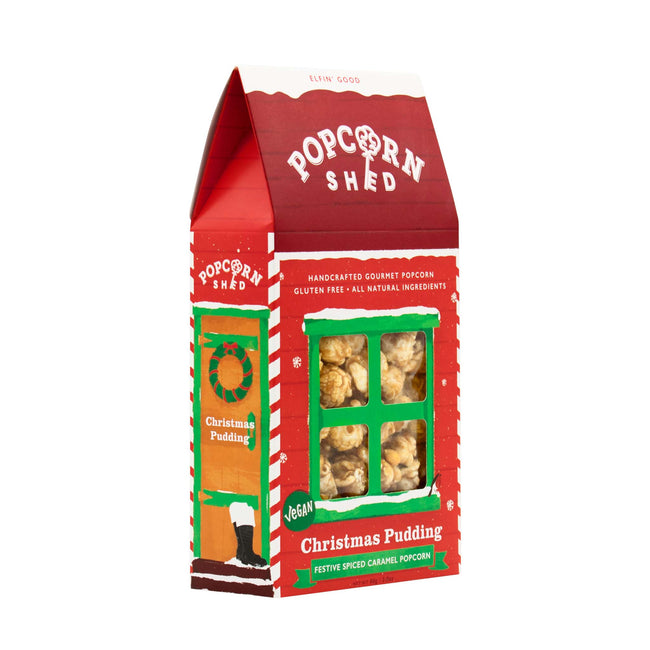 Christmas Pudding Popcorn Shed - Popcorn Shed