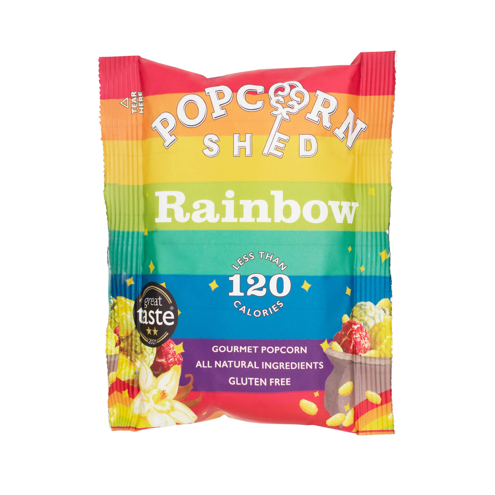 Rainbow Popcorn Snack Pack