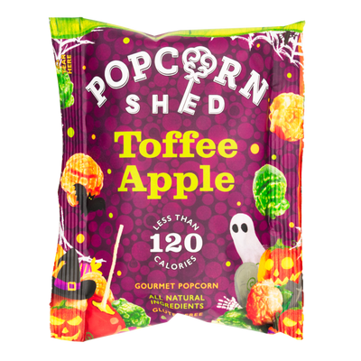 Halloween Toffee Apple Popcorn Snack Pack - Popcorn Shed