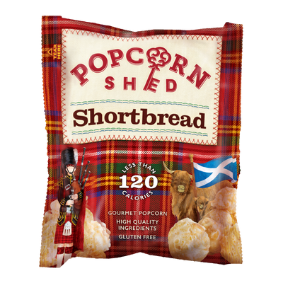 Shortbread Popcorn Snack Packs - Popcorn Shed