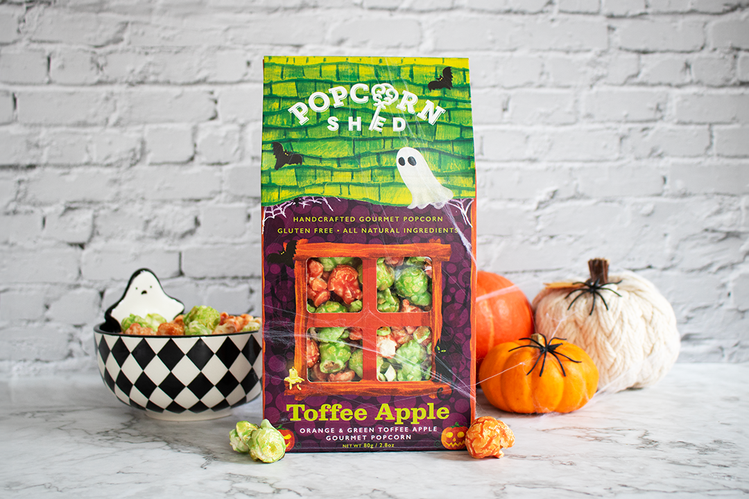 Halloween Toffee Apple Popcorn Shed - Popcorn Shed