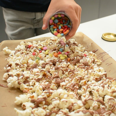 Mini Chocolate Beans Popcorn Toppings Tub