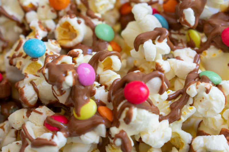 Mini Chocolate Beans Popcorn Toppings Tub