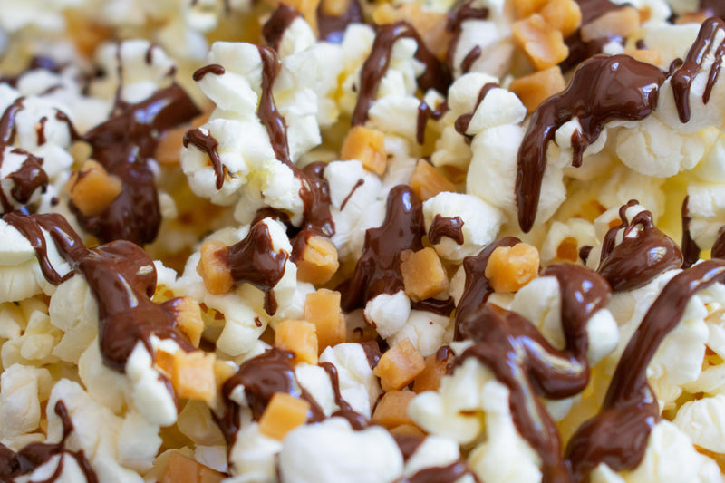 Mini Fudge Pieces Popcorn Topping Tub