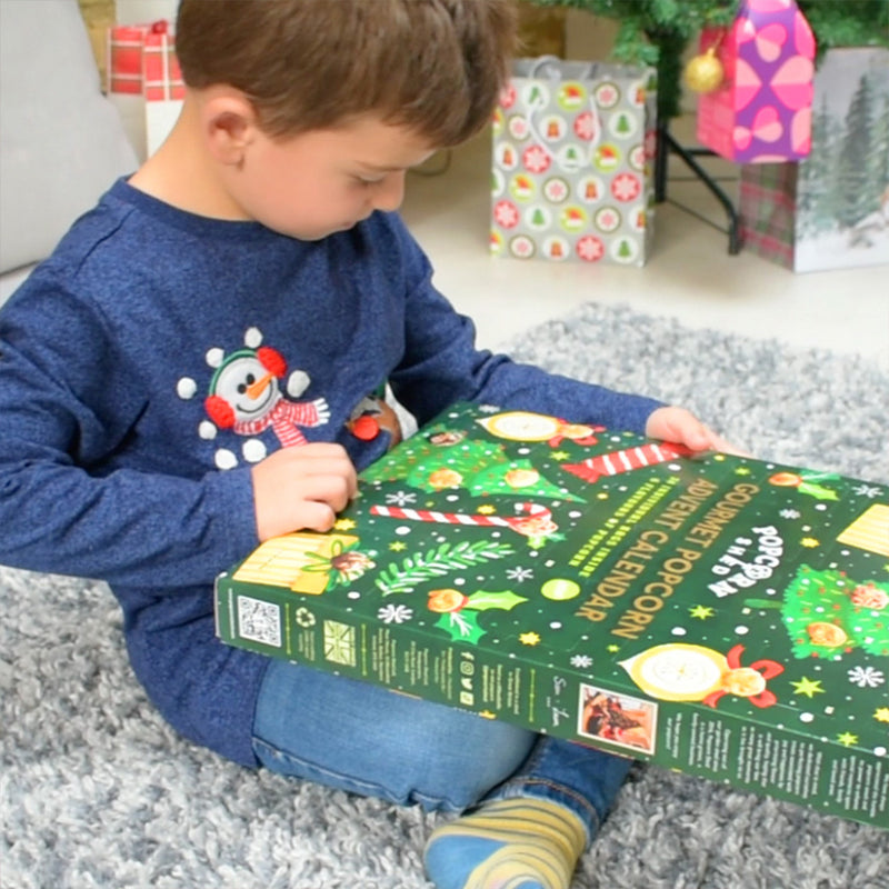 Gourmet Popcorn Advent Calendar (Plant Based) - Popcorn Shed