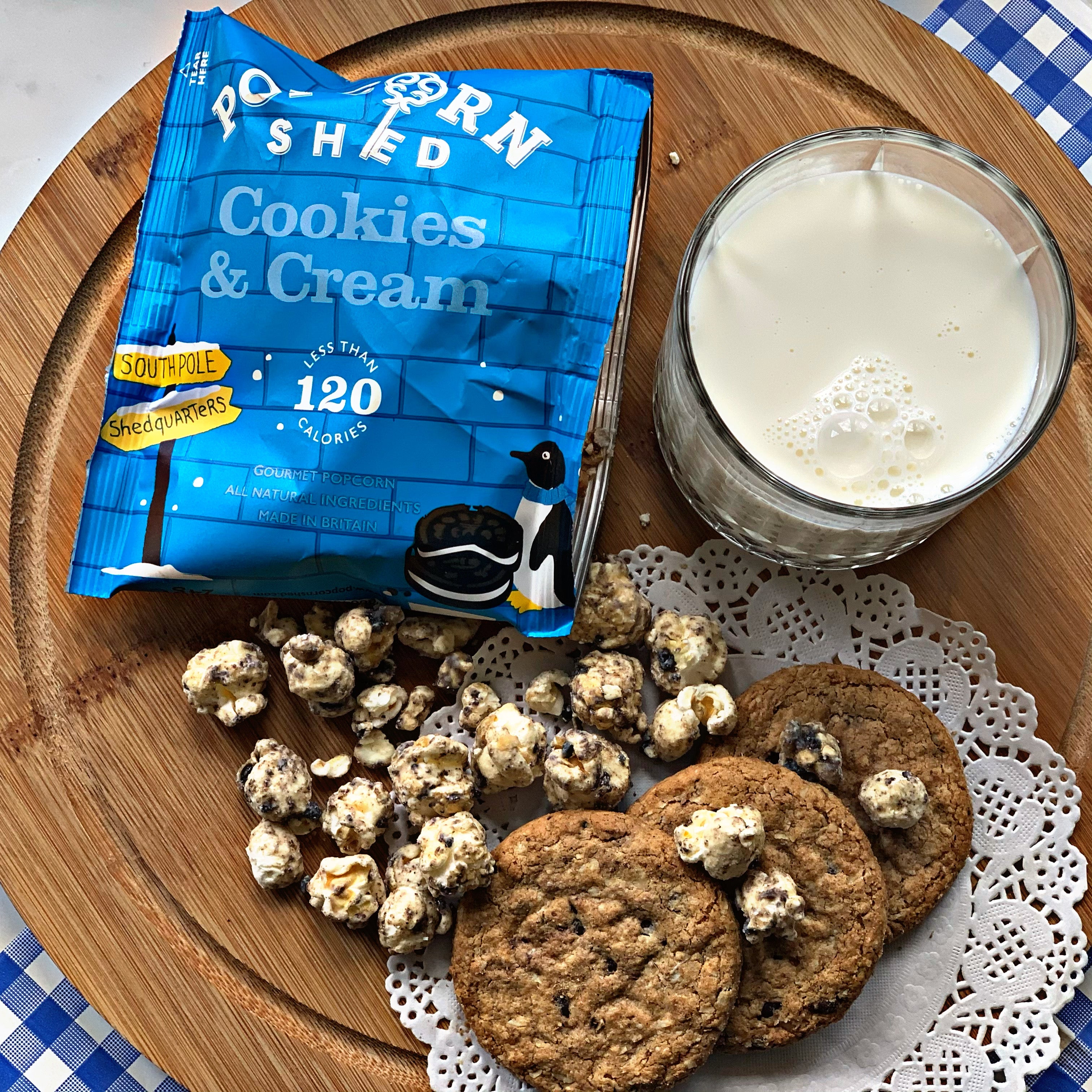 Cookies & Cream Popcorn Snack Pack - Popcorn Shed
