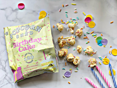 Birthday Cake Popcorn Snack Pack - Popcorn Shed