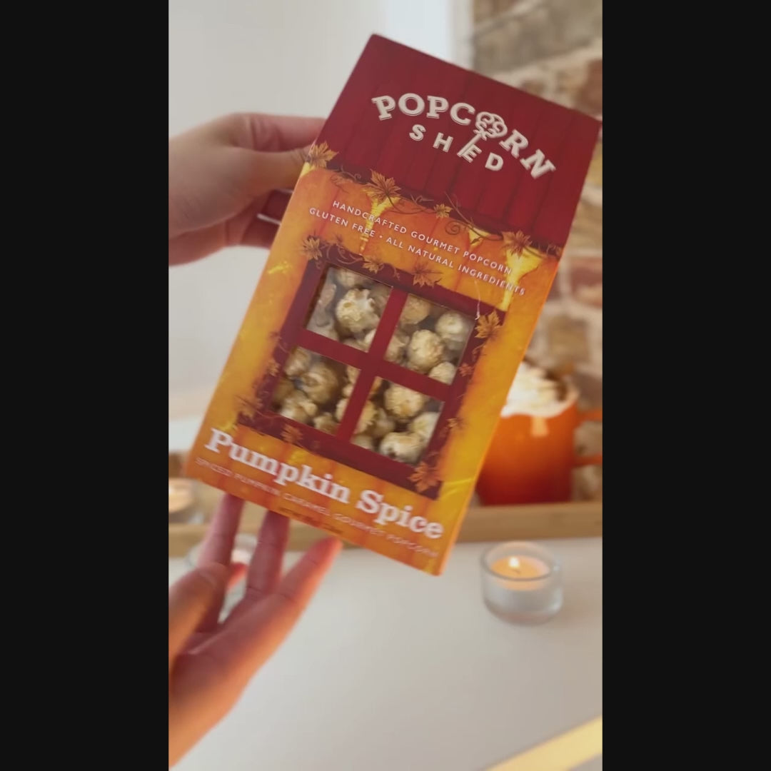 Pumpkin Spice Popcorn Shed