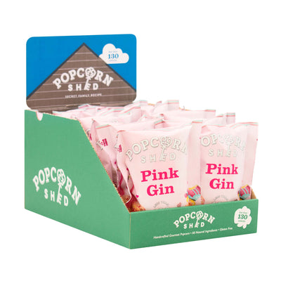 Pink Gin Popcorn Snack Packs (NEW) - Popcorn Shed