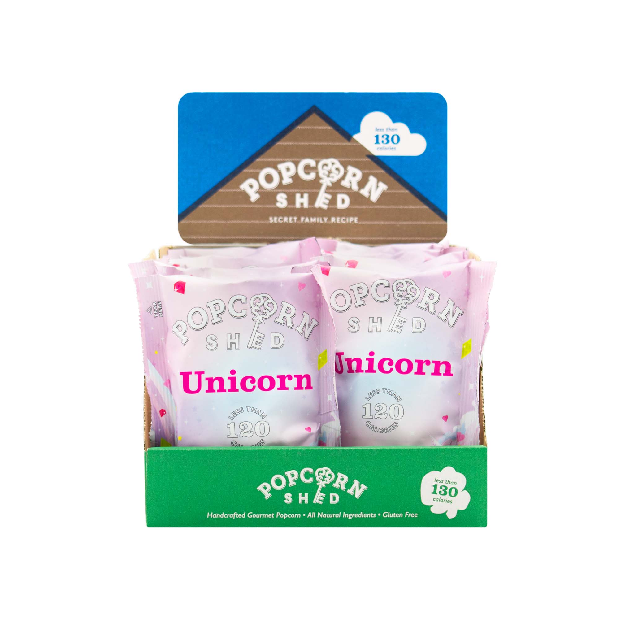 Unicorn Popcorn Snack Packs - Popcorn Shed