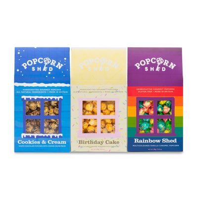 3 Shed Celebration Popcorn Bundle - Popcorn Shed