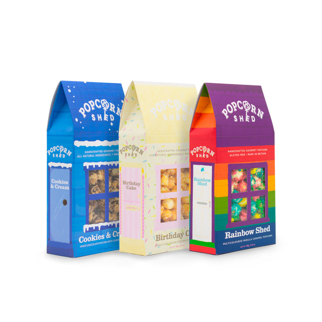3 Shed Celebration Popcorn Bundle - Popcorn Shed