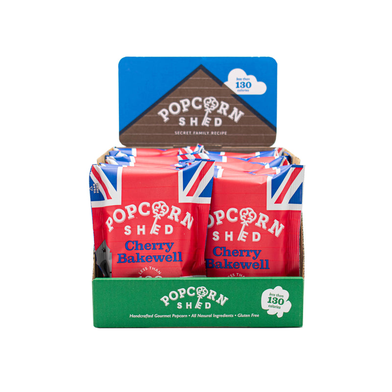 Cherry Bakewell Snack Packs - Popcorn Shed